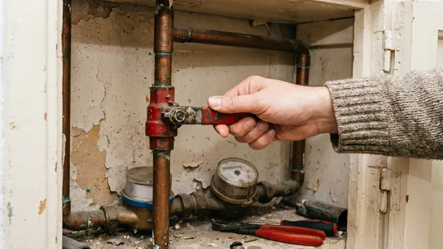 Cómo Cerrar la Llave del Agua en una Emergencia (Guía Visual)